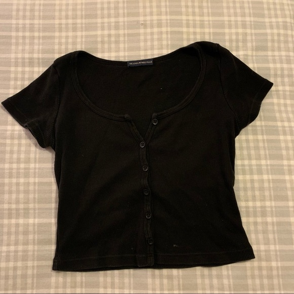 Brandy Melville Tops - Brandy black Zelly top